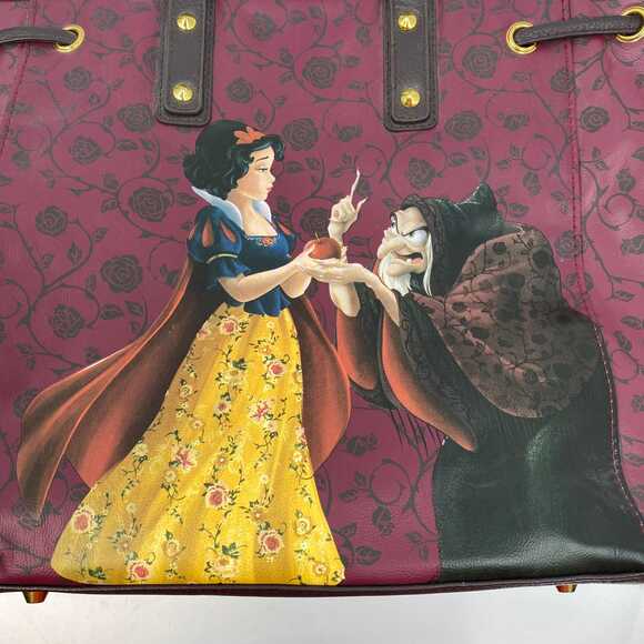 Disney Purple Snow White & Evil Queen Tote | Women’s OS - Picture 8 of 11
